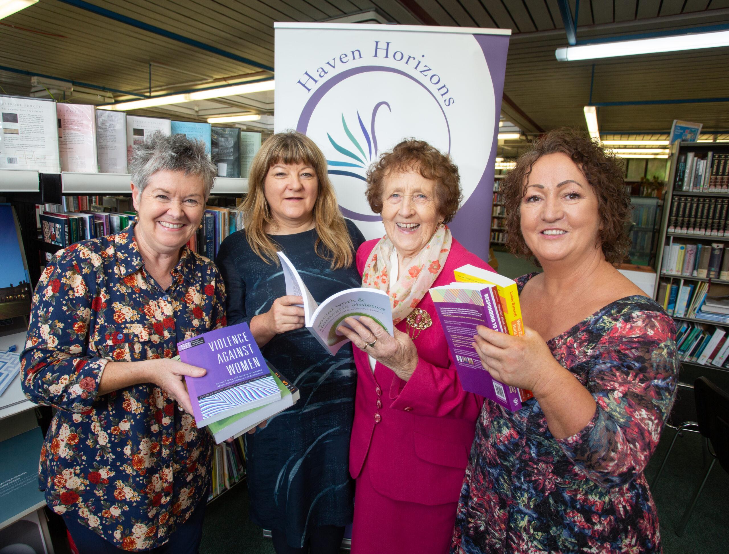 Press Release – Haven Horizons’ Book Donations to Libraries Ireland and LIT as part of the ‘16 Days’ Campaign (2018)