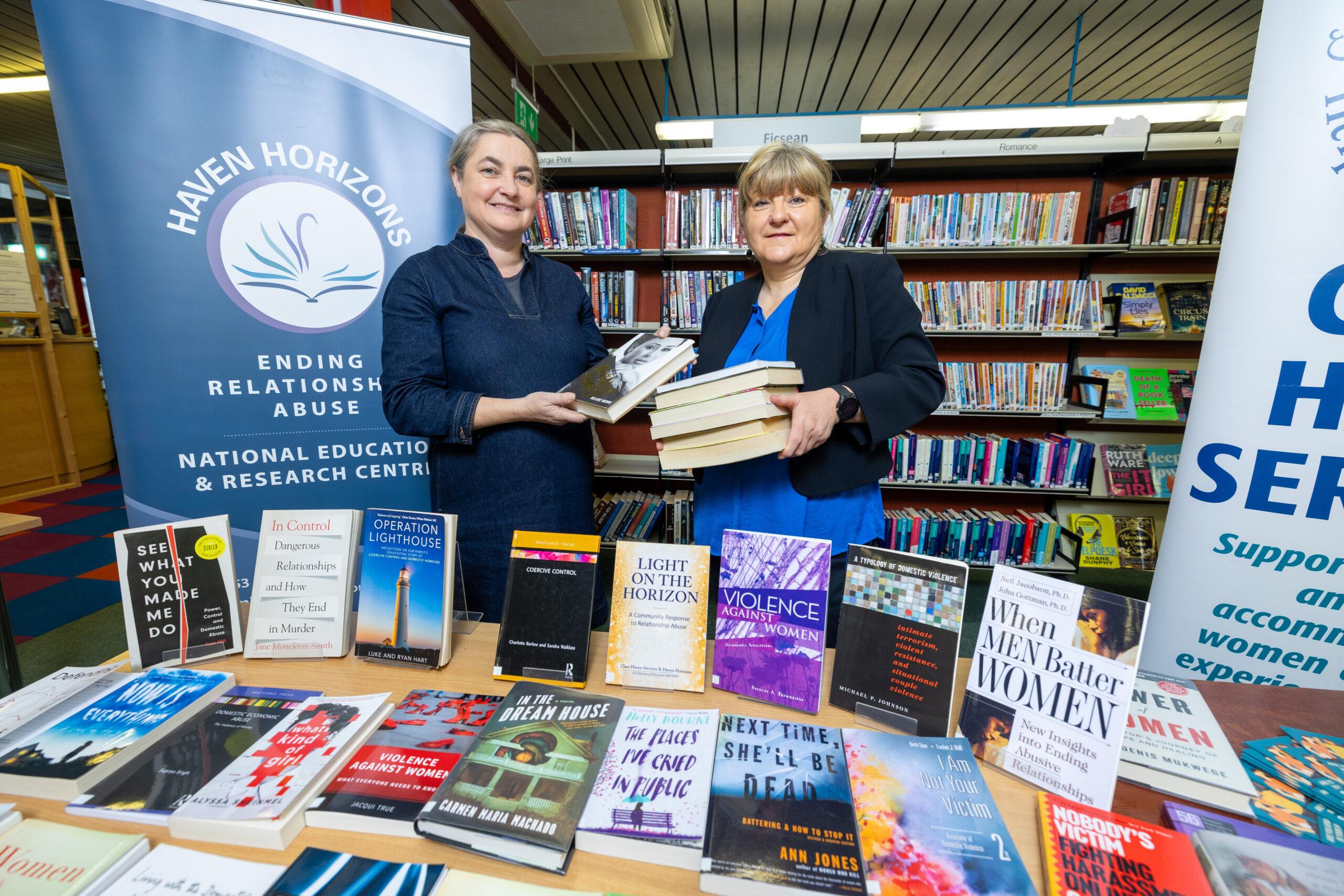 Press Release –  Haven Horizons Donates Books on Domestic Abuse to Libraries Ireland as part of the ‘16 Days’ Campaign